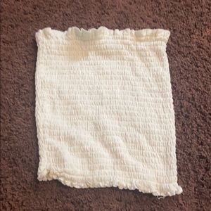 white tube top